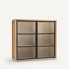 Vitrinekast van eiken en eikenfineer, Joaquin