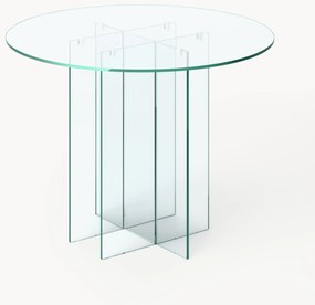 Ronde glazen eettafel Anouk, Ø 120 cm