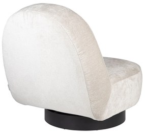Zuiver Eden Sand Ronde Fauteuil Draaibaar Zandkleur
