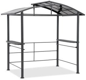 Ponta 2,4 x 1,5m metalen barbecue prieel Tuinpunt
