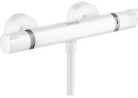 Hansgrohe Ecostat Comfort douchekraan thermostatisch met koppelingen mat wit 13116700