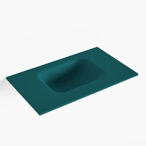 MONDIAZ LEX Smag solid surface inleg wastafel voor toiletmeubel 50cm. Positie wasbak midden