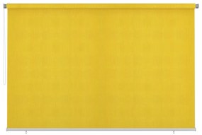 vidaXL Rolgordijn voor buiten 350x230 cm geel