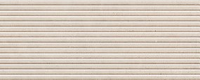 Jabo Borneo Sand wandtegel streep 30x75cm gerectificeerd