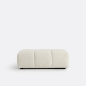 XL poef, dik fluweel, L109 cm, Nuria