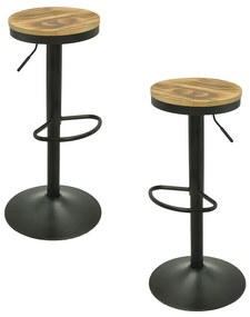 Pack 2 Vikin Stolen Houten Zitting