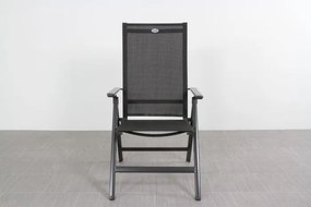Hartman Napoli/Chaneo verstelbare tuinset - 220x100 cm. - 7-delig