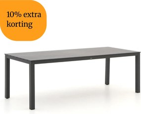+ 10% kassakorting | Tuin eettafel Manifesto | Rechthoekig | Tuintafel Aluminium | 220x90cm | 6 personen | Kees Smit Tuinmeubelen
