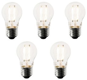 Set van 5 Smart E27 LED lampen P45 4,5W 470 lm 1800-4000K