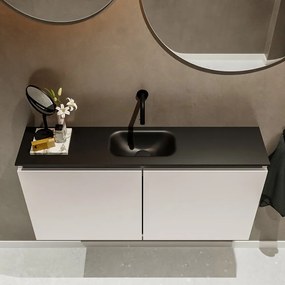 Mondiaz Ture 100cm toiletmeubel linen met wastafel urban midden geen kraangat