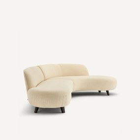 Hoekbank, in polyester, ROSEBURY, ontwerp door Emmanuel Gallina