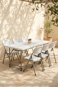 Resin tafel 153 x 70 cm