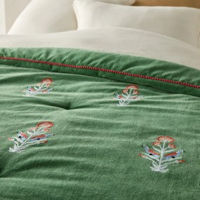 Gematelasseerd dekbed in gerib fluweel Dylis