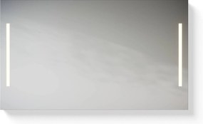 Looox M-Line spiegel 120x70 cm.verlichting l+r en verwarming