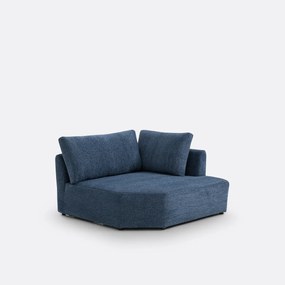Modulaire hoekbank in getextureerde stof, Monica