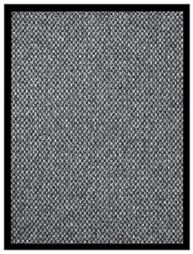 vidaXL Deurmat 60x80 cm grijs