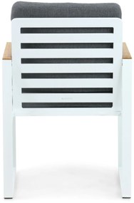 Tuinstoel Aluminium Wit Lifestyle Garden Furniture Faro