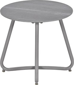 Garden Impressions Fons bijzettafel Ø45xH41 cm – taupe - Centostone Napoli sand