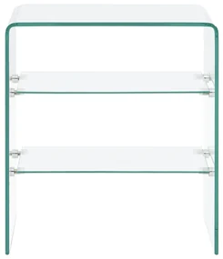 vidaXL Salontafel 50x40x56 cm gehard glas