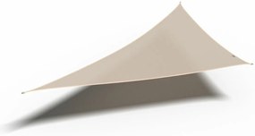 Coolfit schaduwdoek driehoek 90° - 400 x 400 x 570 cm - Gebroken Wit