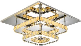 Kristallen Plafondlamp Plafond LED 24W Vierkant APP409-C