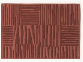 Antislip fluwelen badmat Petra