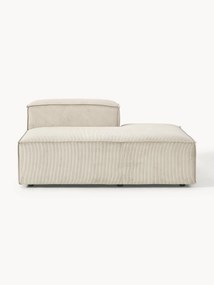Corduroy chaise longue module Lennon