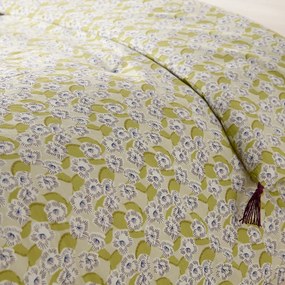 Quilt met bloemenprint, katoen voile, MALKO