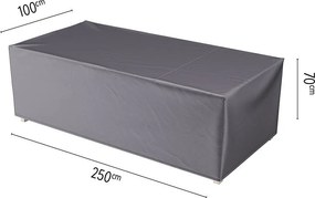 Platinum Aerocover loungebankhoes - Ademende hoes voor lounge van 250 x 100 x H70cm