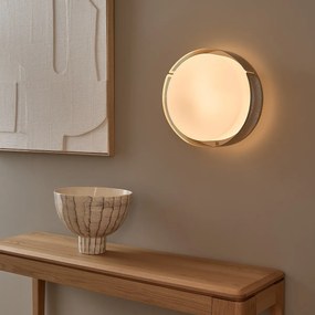 Plafondlamp in ijzer en opaline, DARJA