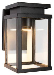Jersey Muurlamp Zwart met Onzichtbare LED
