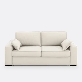 Bank-bed, getextureerde stof, Bultex, Cécilia