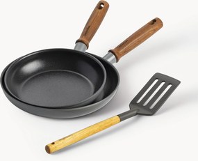 Koekenpannen Mayflower Pro met pollepel, 3-delig