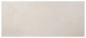Richmond Interiors Whitebone Witte Visgraat Eettafel Met Messing - 235 X 100cm.