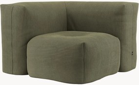 Hoekmodule Soft van corduroy
