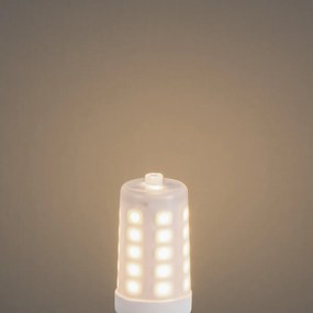 Set van 5 G9 3-staps dimbare LED lampen opaal 3W 250 lm 2700K