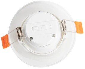 Set van 6 inbouwspots wit incl. LED dim to warm 7W IP65 - Blanca