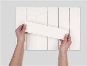 Wandtegel wit Velsa Urban 30x7,5cm bone satijnglans