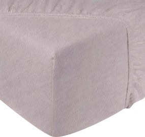 Hoeslaken Jersey – 100% katoen – 180×200 – licht lila