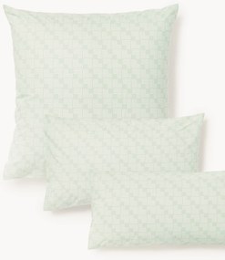 Katoenen perkal kussenhoes Inki met geometrische print