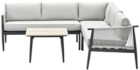 Garden Impressions Kalowa hoek loungeset 4-delig - zand