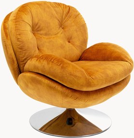 Fluwelen draaistoel Chair Cosy