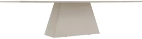 Goossens Eettafel Stone, Rechthoekig 300 x 110 cm