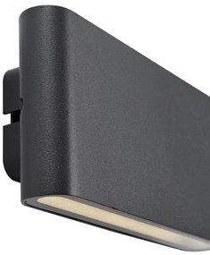 Wandlamp zwart magnetisch incl. LED oplaadbaar - Batt