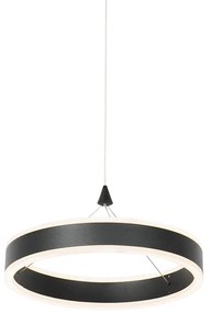 Hanglamp zwart 30 cm incl. LED 3-staps dimbaar - Lyani