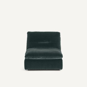 Modulaire fauteuil in fluweel, GIULIANO