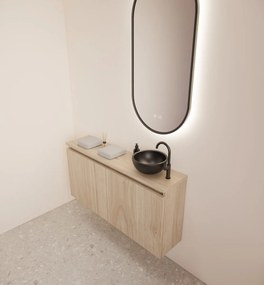 Gliss Design Echo toiletmeubel 100cm kastanje