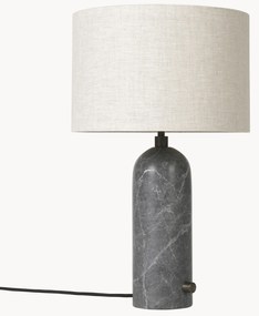 Grote dimbare tafellamp Gravity met marmeren voet, in verschillende formaten