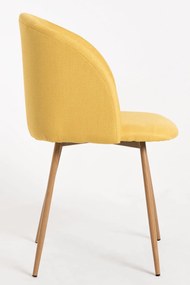 Set 2 Velt Stoffen Stoelen