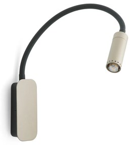 Scharnierende wandlamp/leeslamp, Liliana